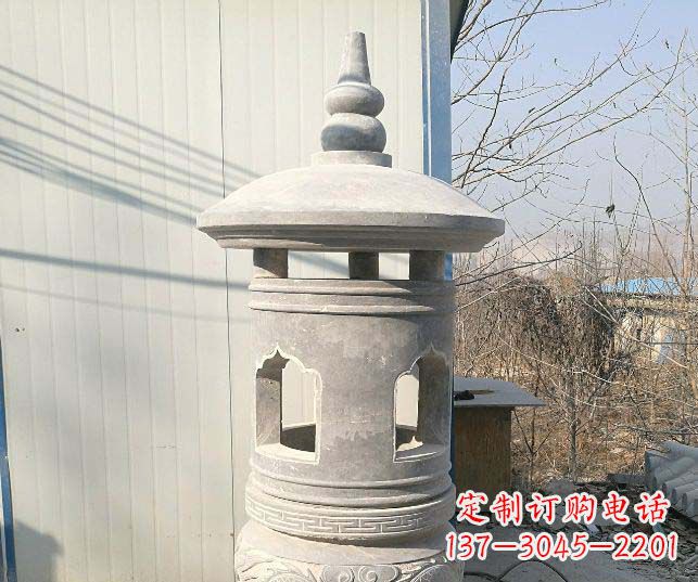 常州精美公园大理石石灯雕塑