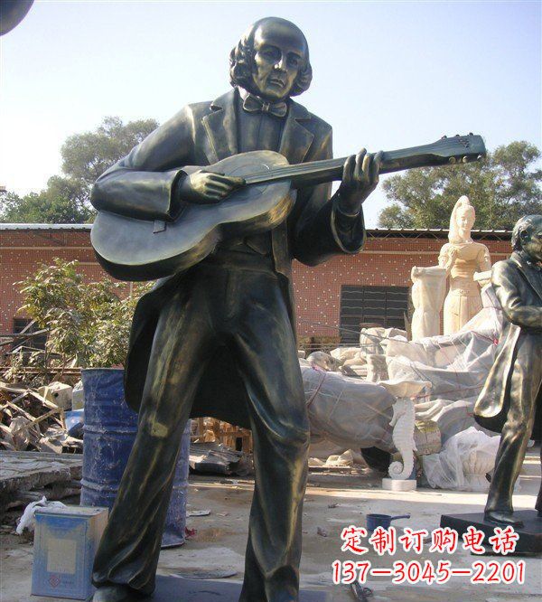 常州高端精致吉他雕塑