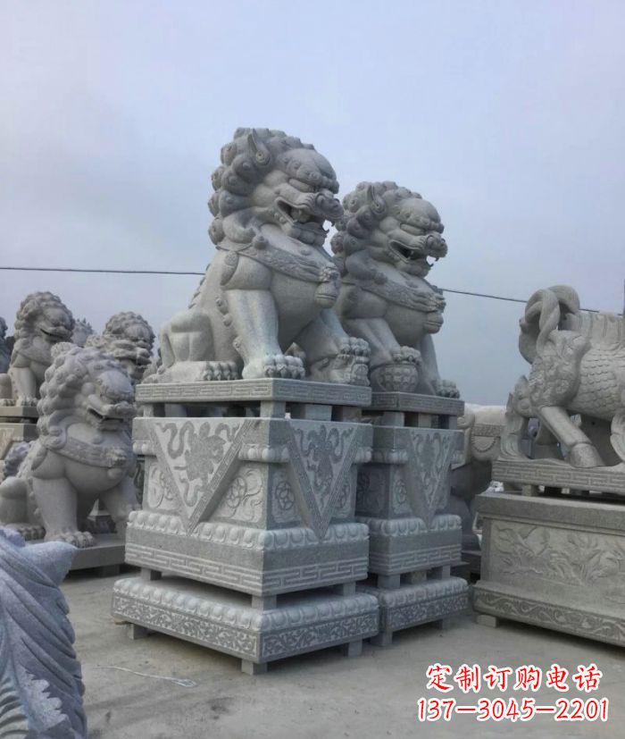 常州大理石狮子石雕