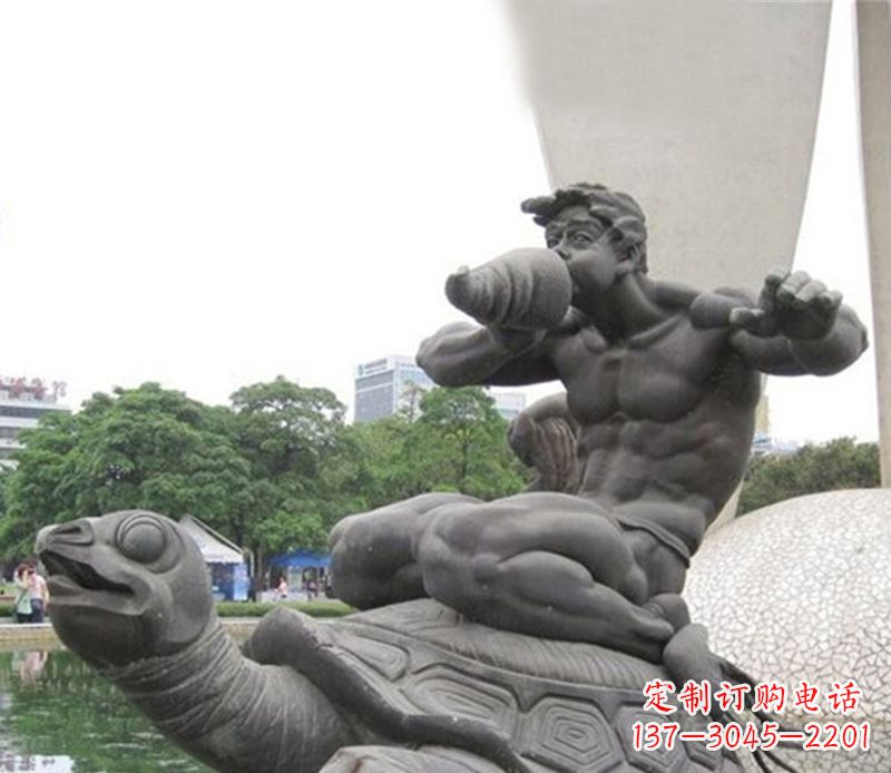 常州公园动物海龟雕塑