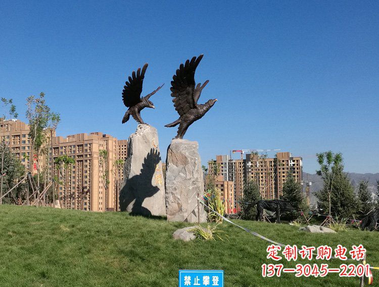 常州全新设计的精致老鹰雕塑