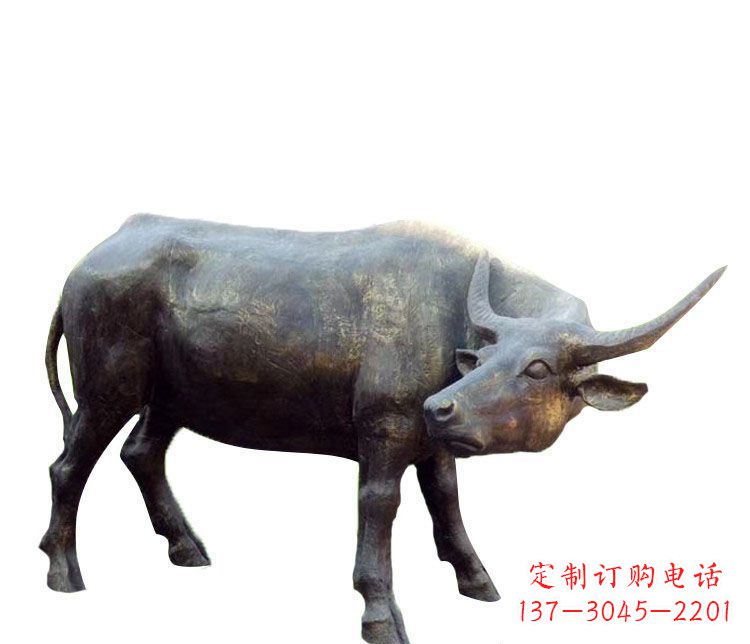 常州优质静谧水牛铜雕