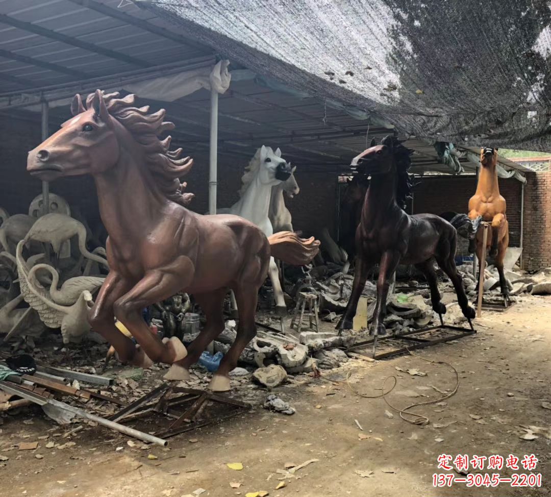 常州精美马头铜雕塑