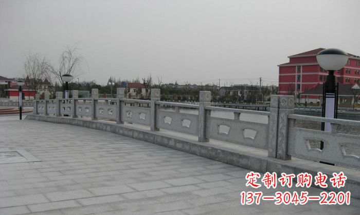 常州公园仿古石栏板 (2)