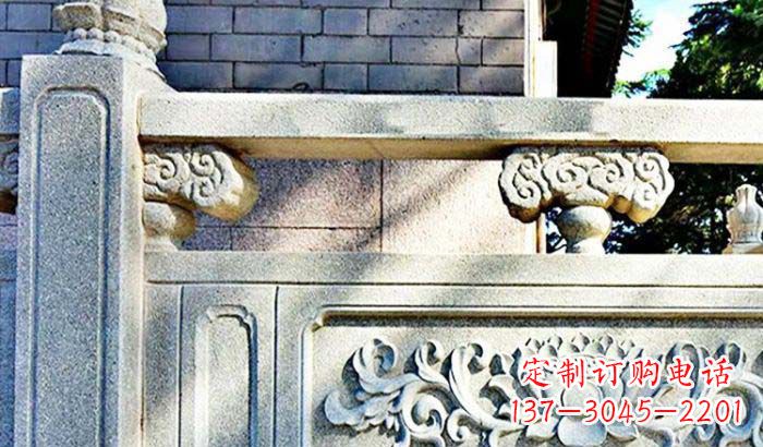 常州公园仿古石栏板_2