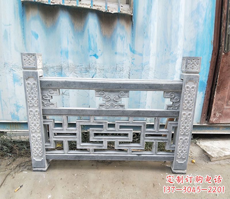 常州艺术精美的公园仿古石栏板雕刻