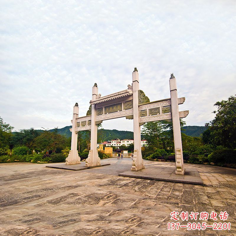 常州精美石牌坊雕塑
