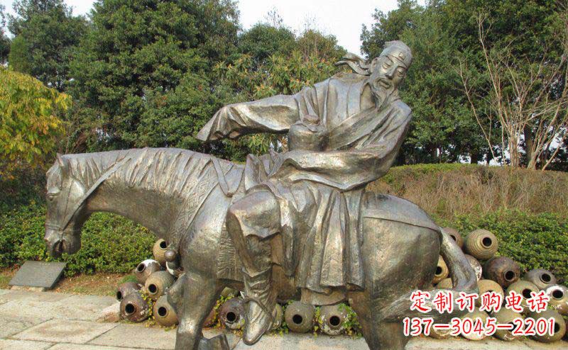 常州动态骑马雕塑