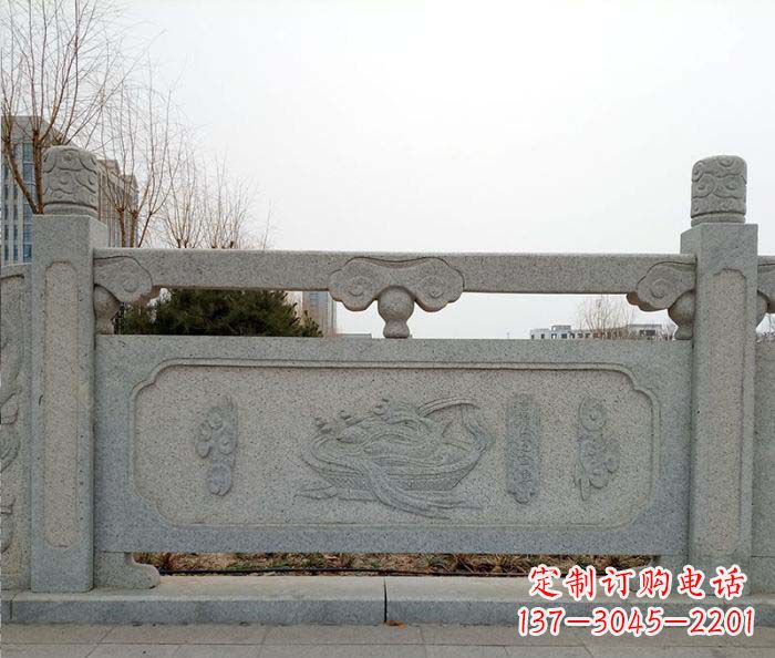常州公园户外栏板石雕
