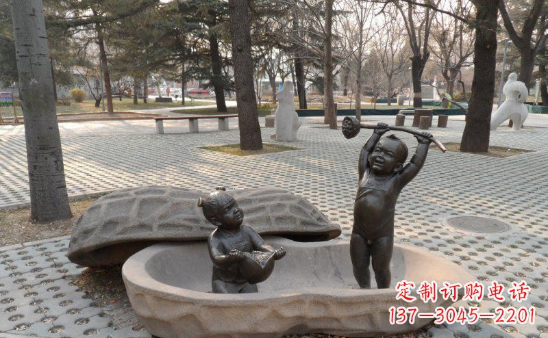 常州花生娃娃艺术雕塑