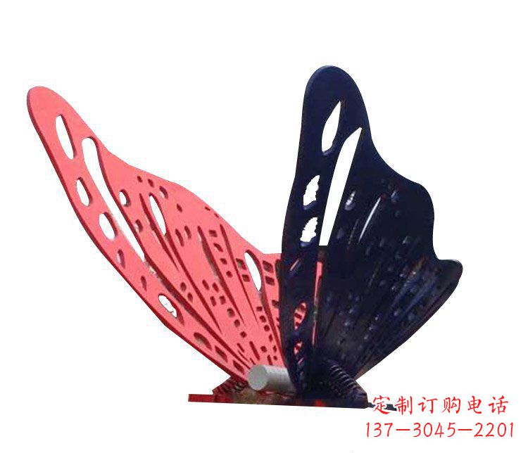 常州精致纯粹,不锈钢蝴蝶雕塑