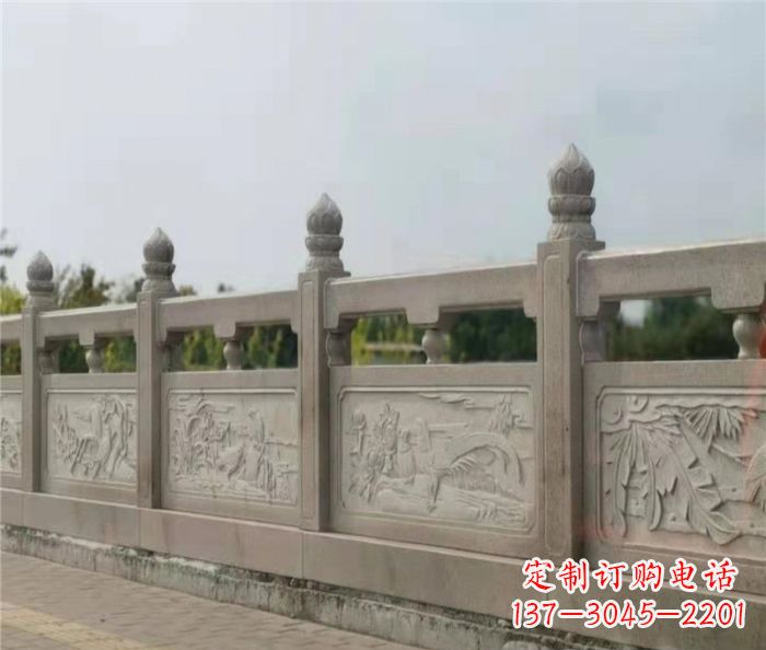常州泰山大理石浮雕栏板雕塑
