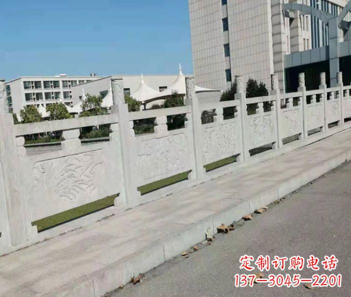 常州精美大理石浮雕栏板