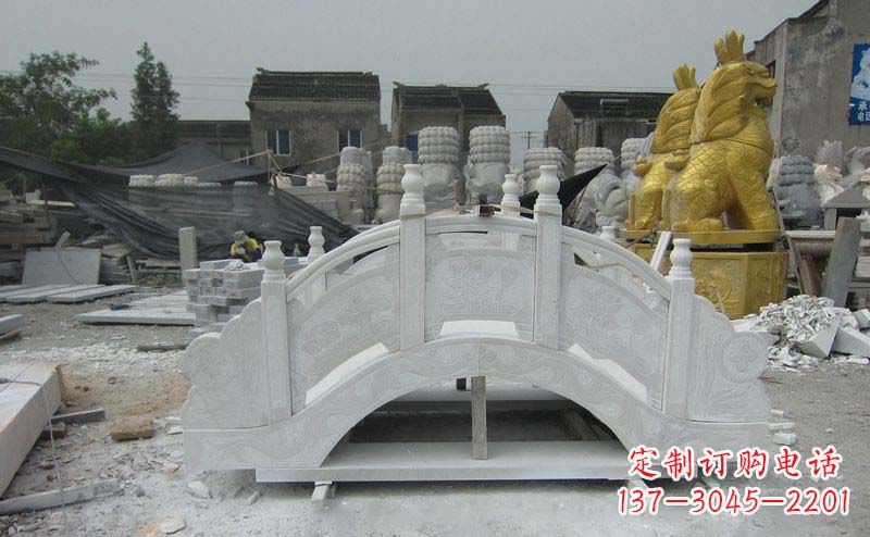 常州精美的大理石拱桥雕塑