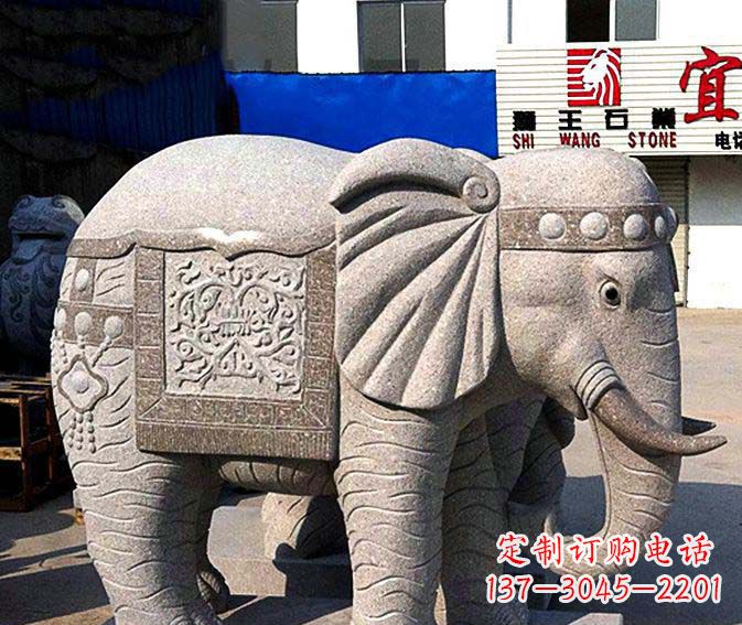 常州高品质缅甸大象雕塑