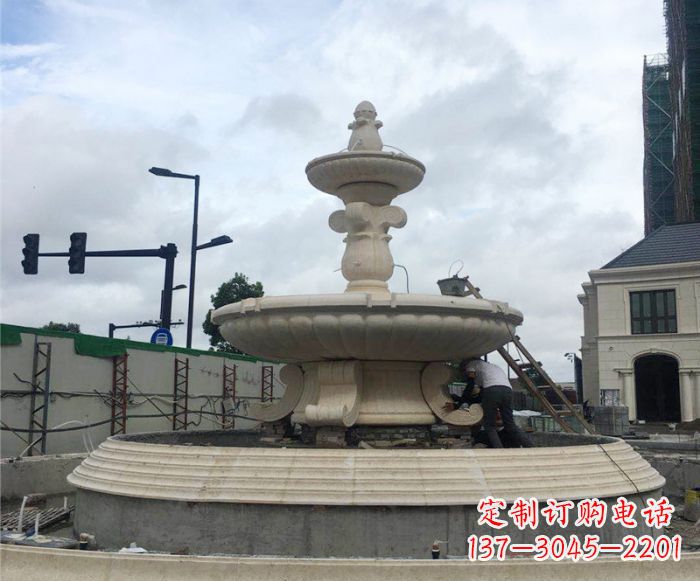 常州品质卓越的定制大型喷泉石雕