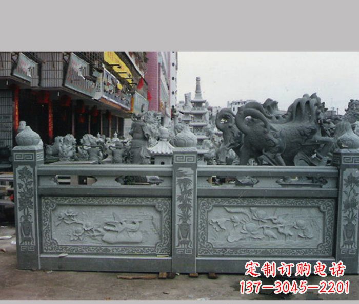 常州高档仿古石栏板雕塑