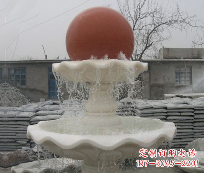 常州精美风水球石雕