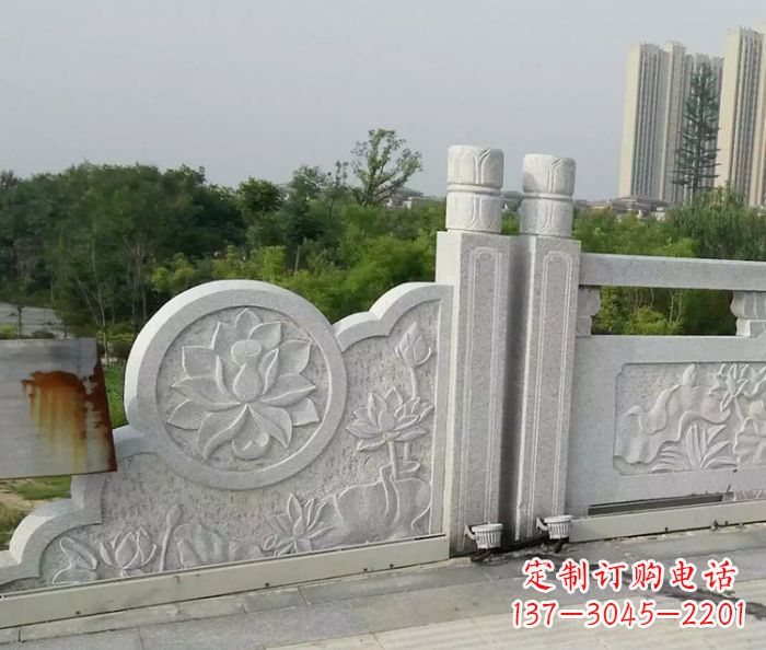 常州汉白玉石雕栏板