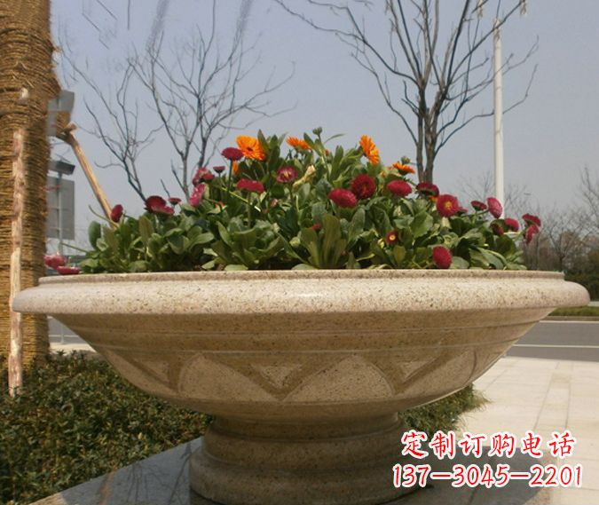 常州中领雕塑花盆石雕