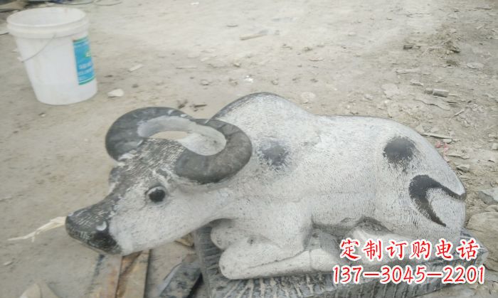 常州公园景观孺子牛石雕