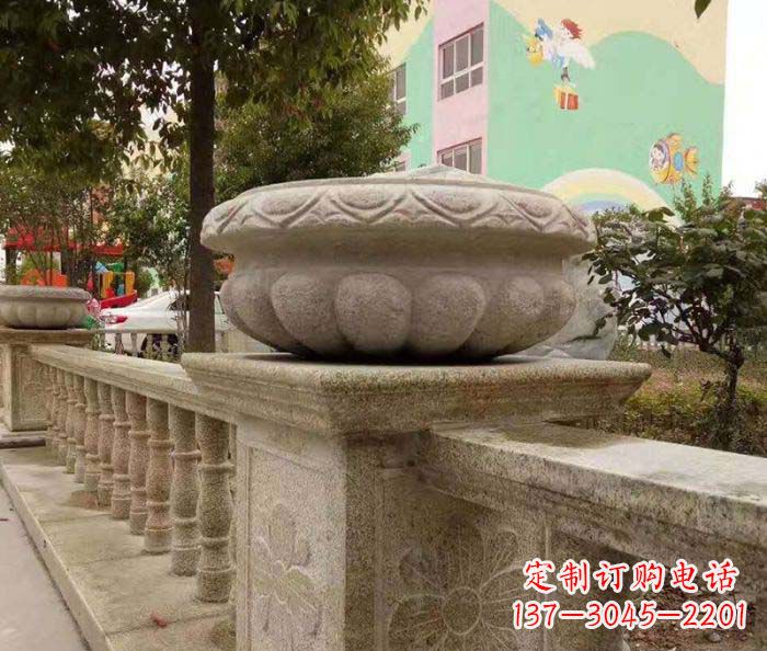 常州砂岩花盆雕塑