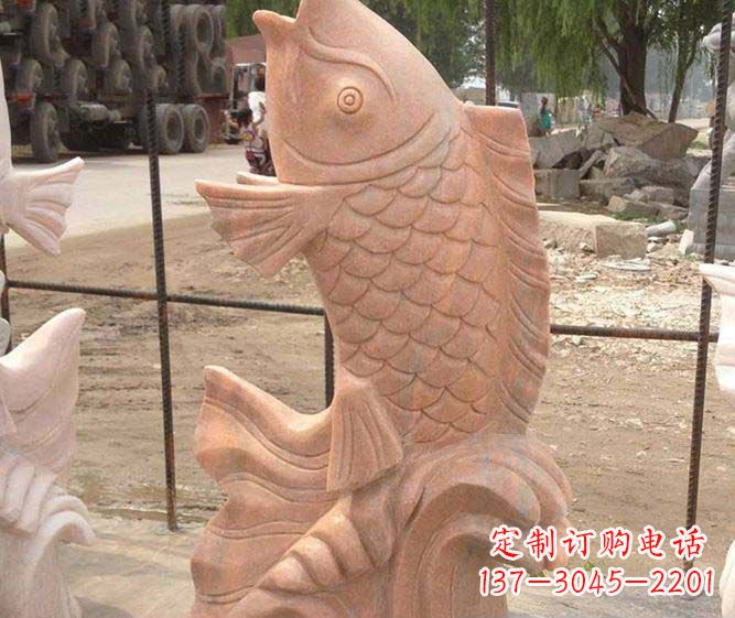 常州红石喷泉雕塑,点亮公园景观