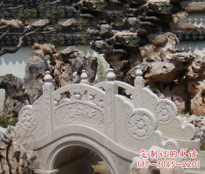 常州公园景观小型石拱桥