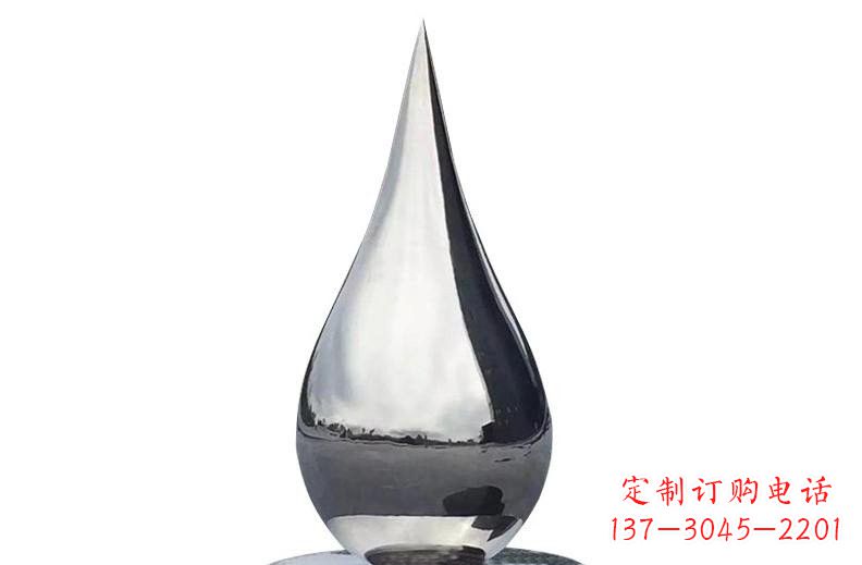 常州公园景区不锈钢镜面水滴
