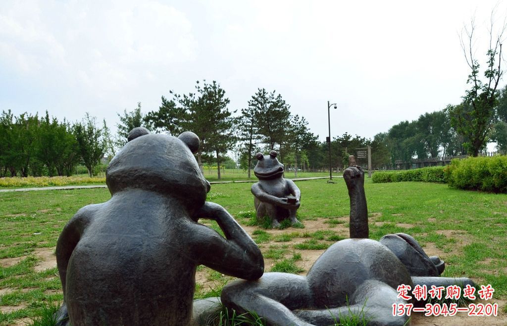 常州中领雕塑 | 艺术级青蛙铜雕