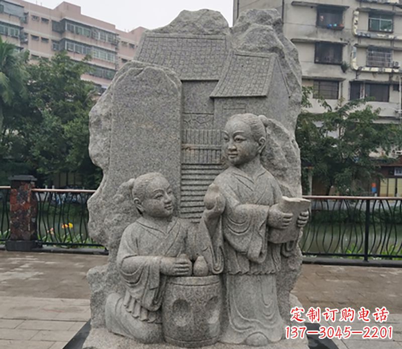 常州高品质孔融让梨石雕