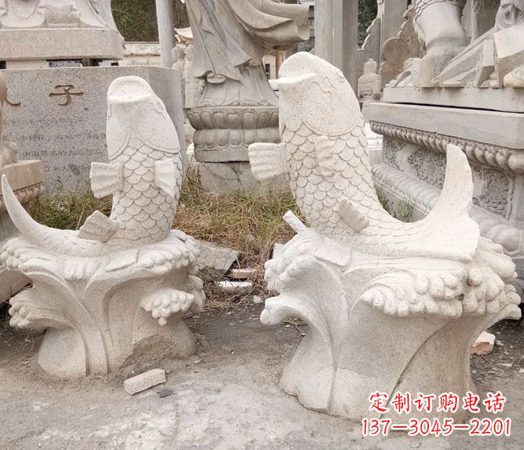 常州鲤鱼雕塑定制