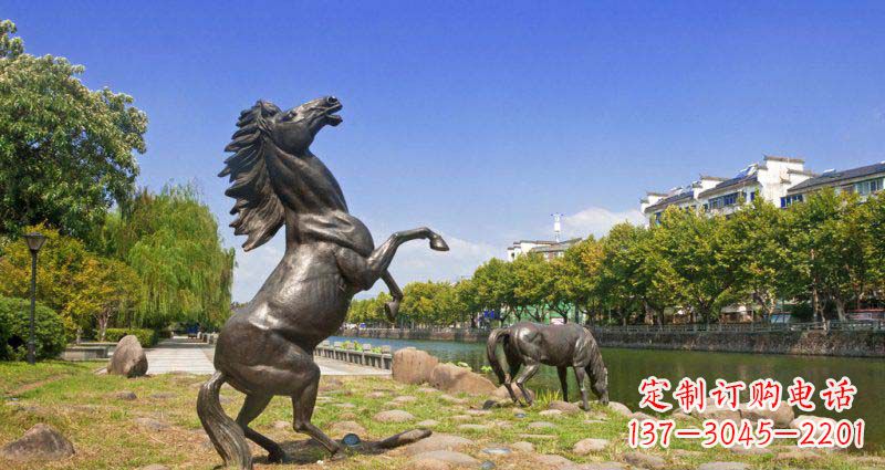 常州中领雕塑精美动物铜雕