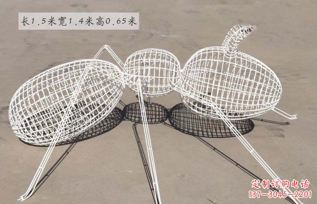 常州美轮美奂的蚂蚁镂空雕塑