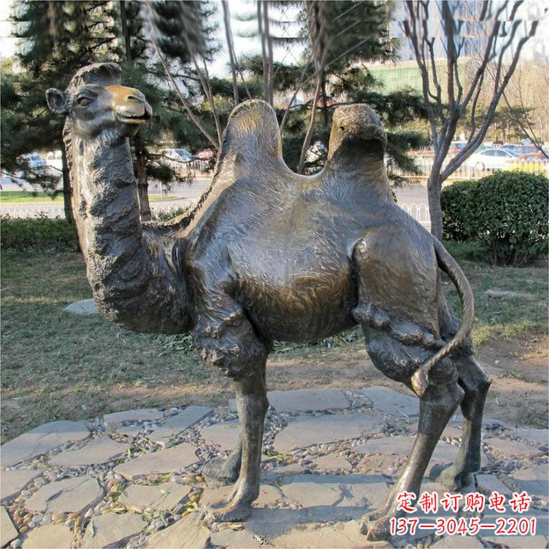 常州精美绝伦的室内装饰品——骆驼铜雕
