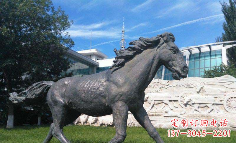 常州马动物铜雕塑