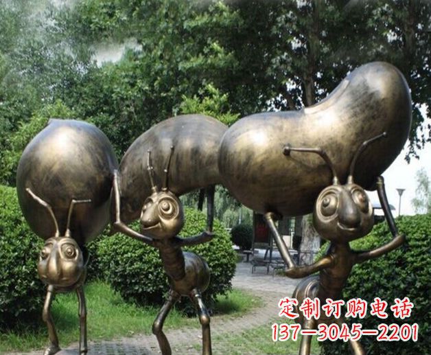 常州雕刻精灵——蚂蚁铜雕