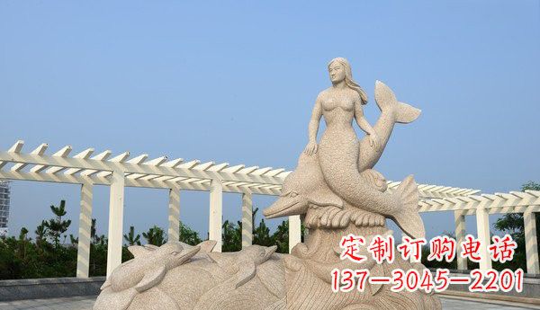 常州中领雕塑 | 精致海豚雕塑