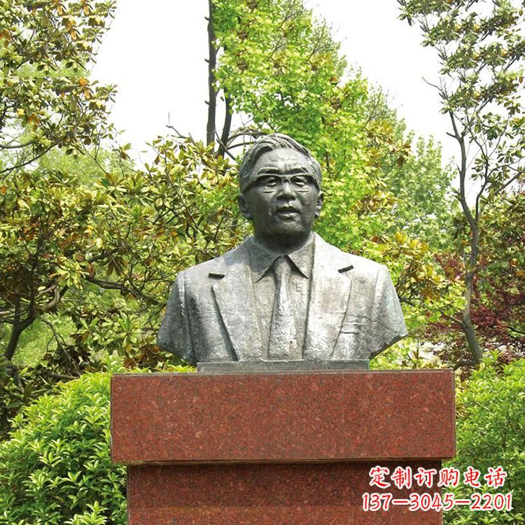 常州 华罗庚大师精美铜雕塑