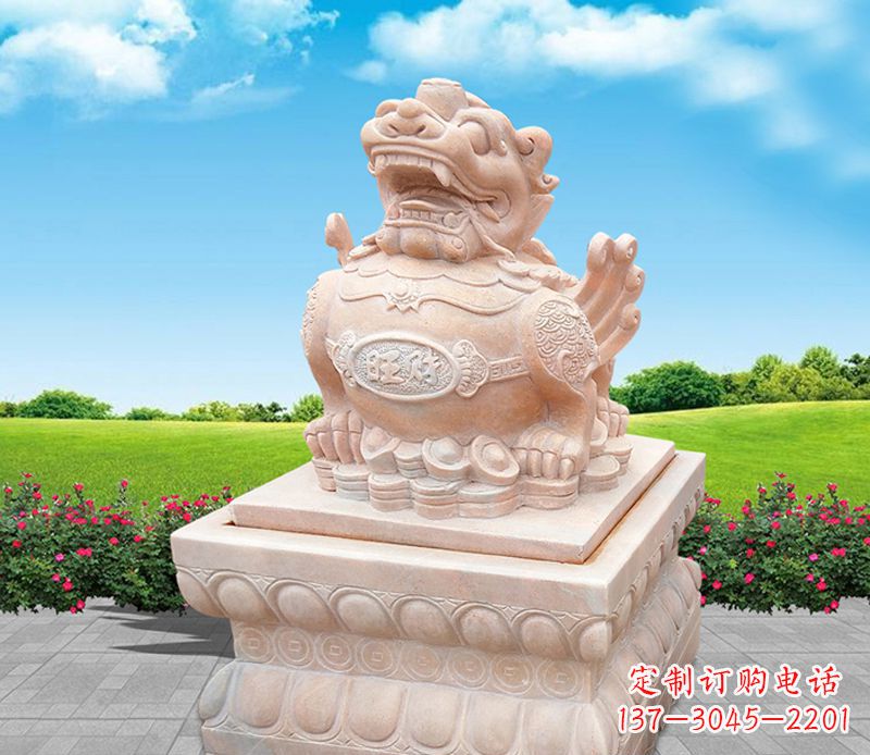 常州财神貔貅雕塑