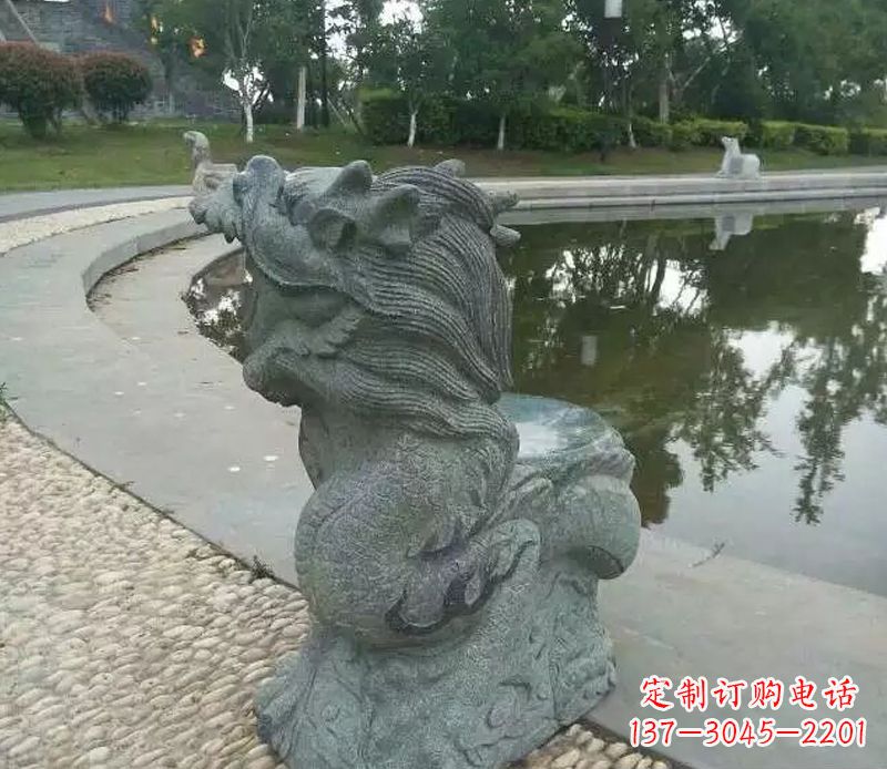 常州中国十二生肖石雕