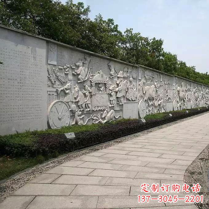 常州领雕塑 | 十二生肖文化浮雕