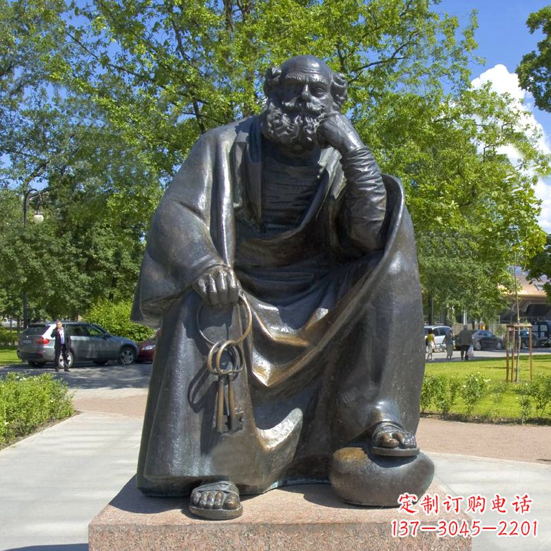 常州铸就传奇托尔斯泰雕塑