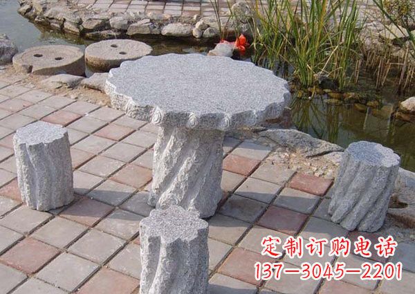 常州公园石桌凳雕塑