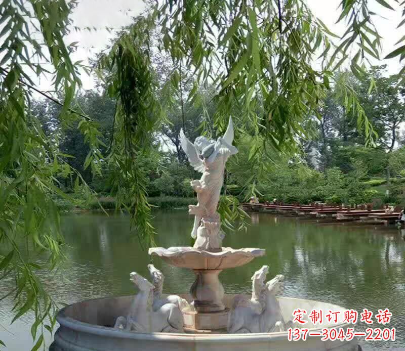 常州公园天使景观石雕