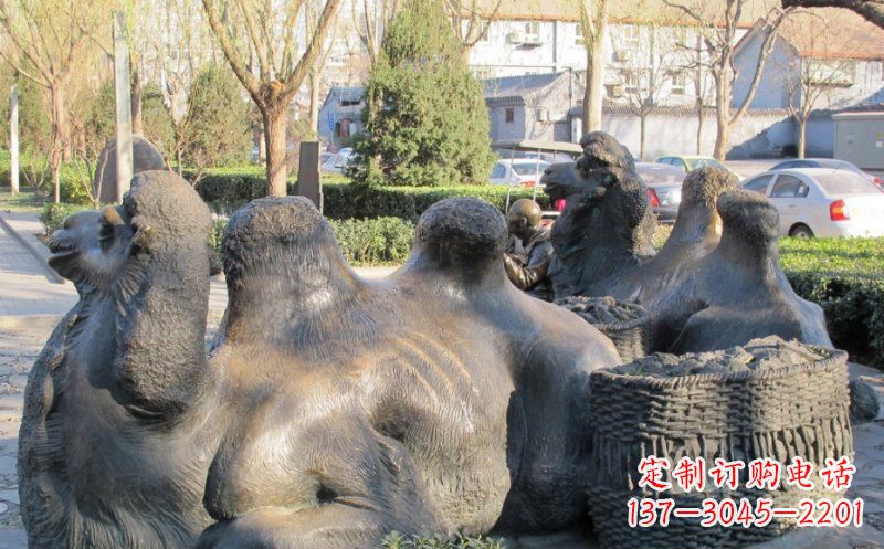 常州特大型骆驼铜雕