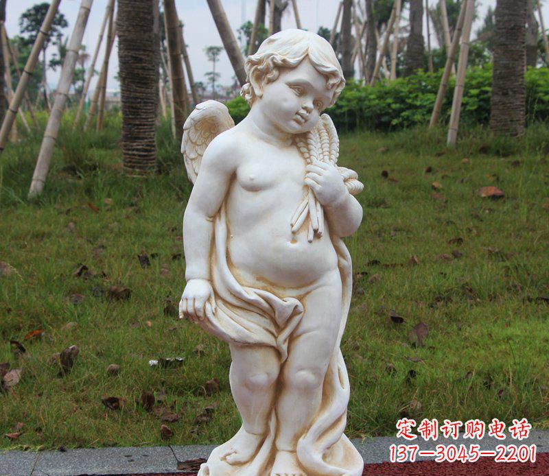 常州公园西方小天使雕塑