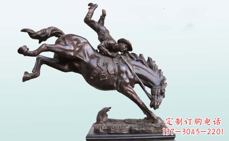 常州精致古典·真实再现马铜雕