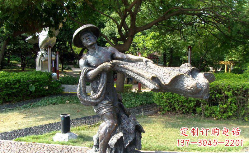 常州渔民铜雕—— 带您体验渔夫传统文化
