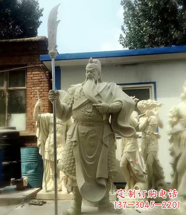 常州古代关公石雕